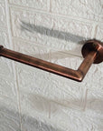Bathroom Toilet Paper Holder Brushed Copper - Brasspure