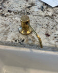 Built In Sink Soap dispenser - Brasspure