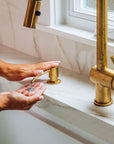 Built In Sink Soap dispenser - Brasspure