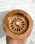 Copper Kitchen Sink Drainer - Brasspure