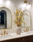 Unlacquered Brass Bathroom Sink Faucet
