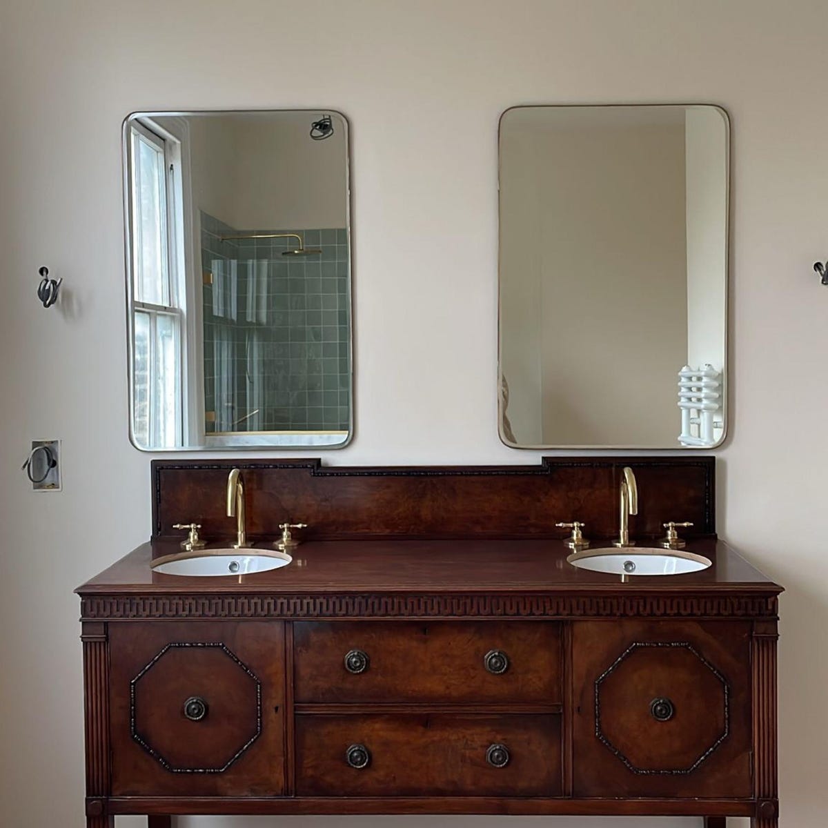 Unlacquered Brass Bathroom Sink Faucet