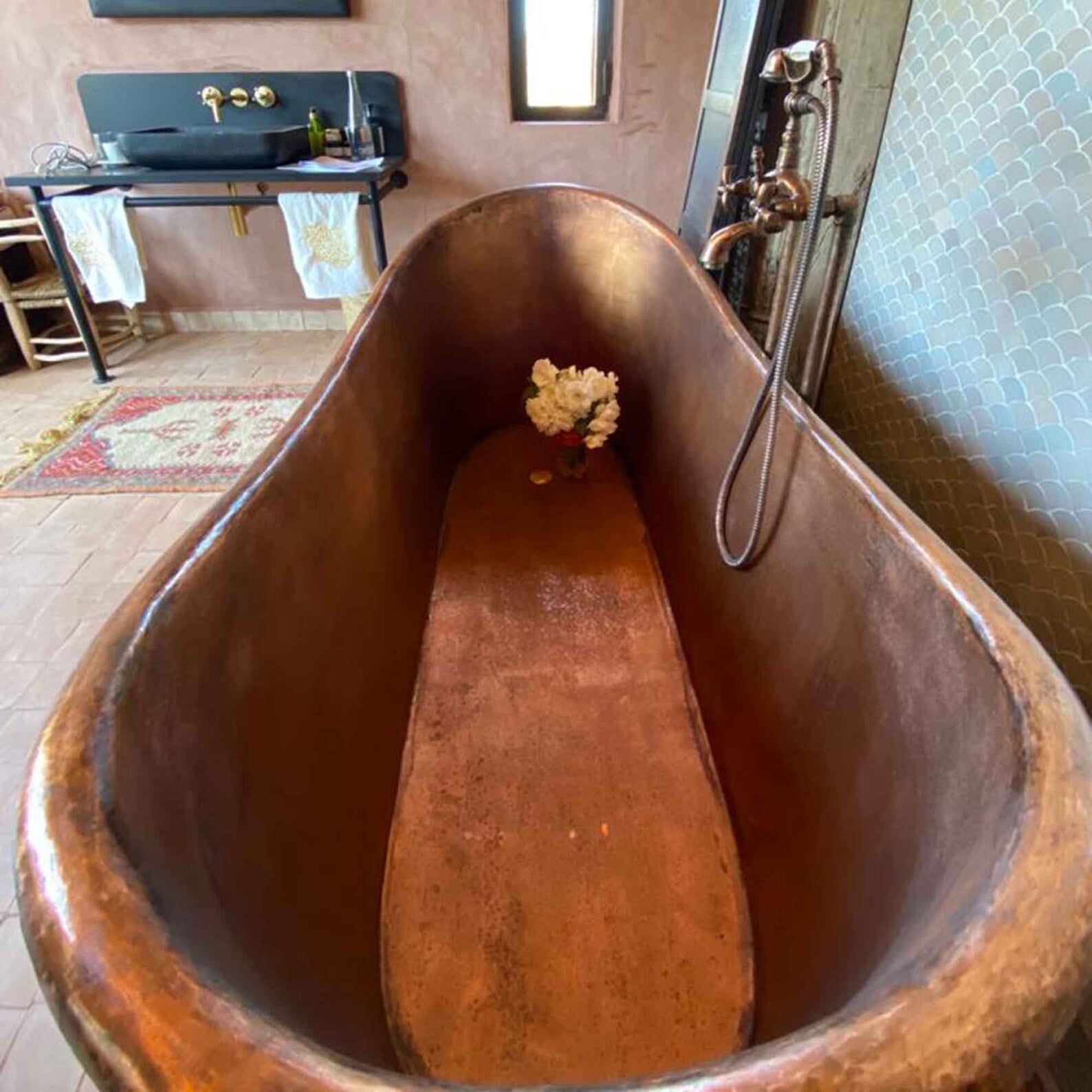 Antique Copper Bathtub