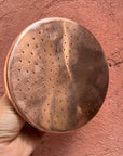Raw Copper Shower Head, Antique Copper shower head - Brasspure