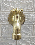 Single Hole Wall Mounted Faucet - Brasspure