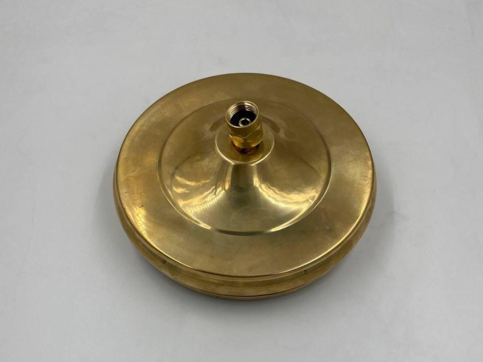 Unlacquered Brass Adjustable ShowerHead