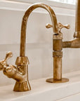 Unlacquered Brass Cold Water Faucet - Brasspure