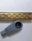 Unlacquered Brass Floor Drain - Brasspure