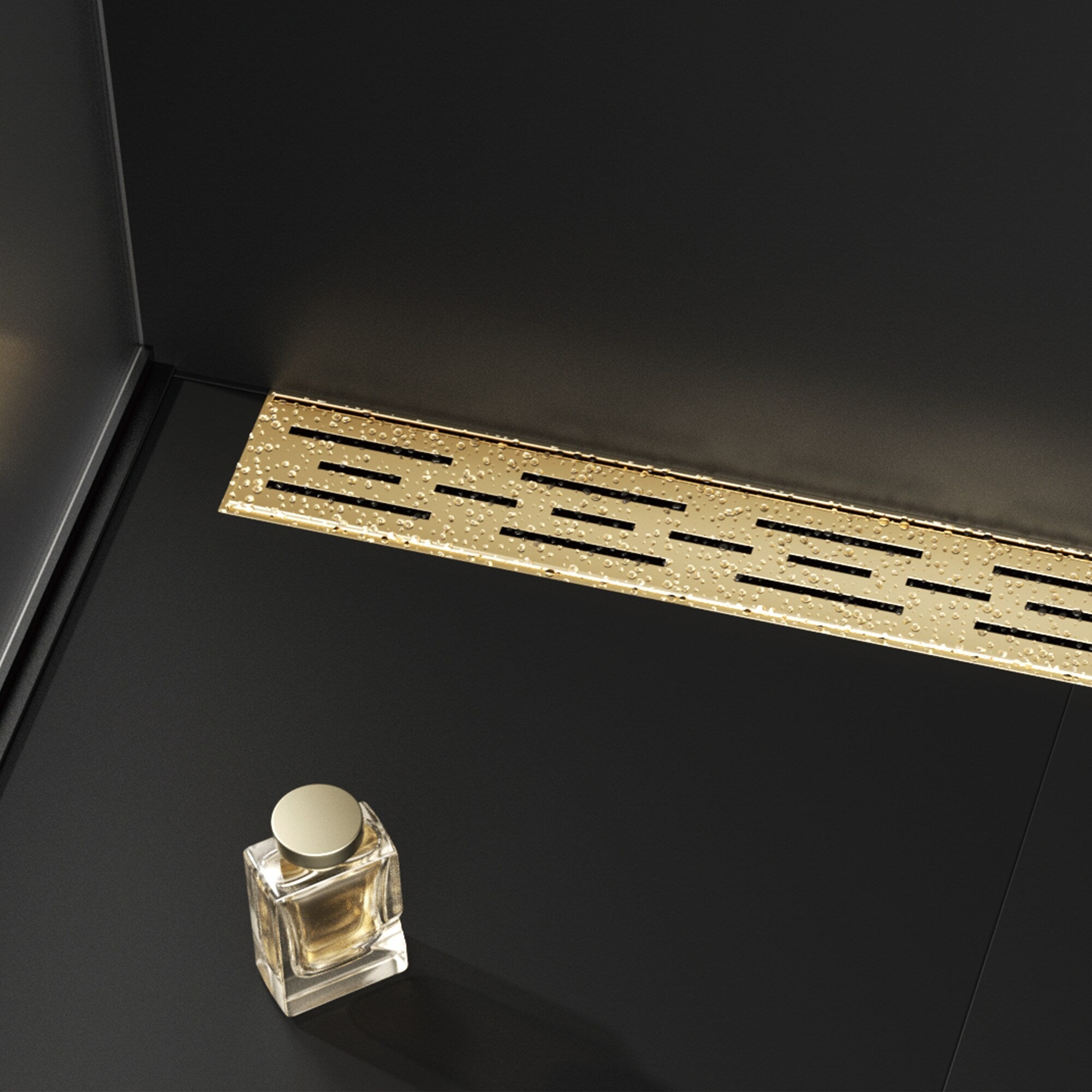 Unlacquered Brass Floor Drain - Brasspure