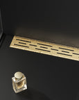 Unlacquered Brass Floor Drain - Brasspure