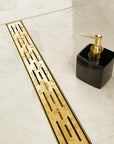 Unlacquered Brass Floor Drain - Brasspure