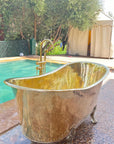 Unlacquered Brass Tub Filler