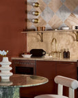 Unlacquered Brass Kitchen Faucet - Brasspure