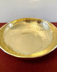 Unlacquered Brass Pedestal Bowl - Brasspure