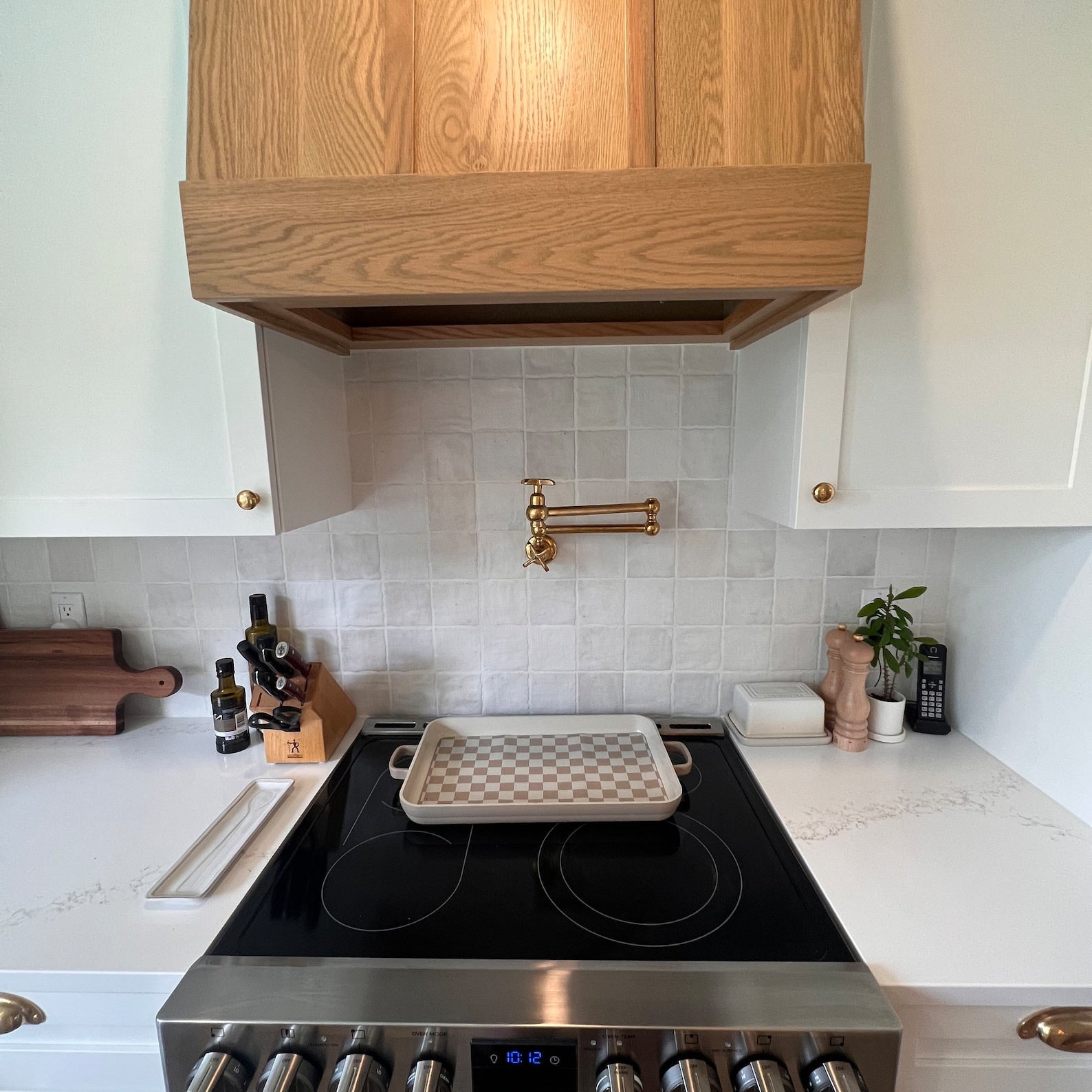 Unlacquered Brass Pot Filler - Brasspure