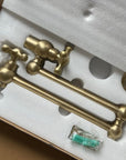 Unlacquered Brass Pot Filler - Brasspure