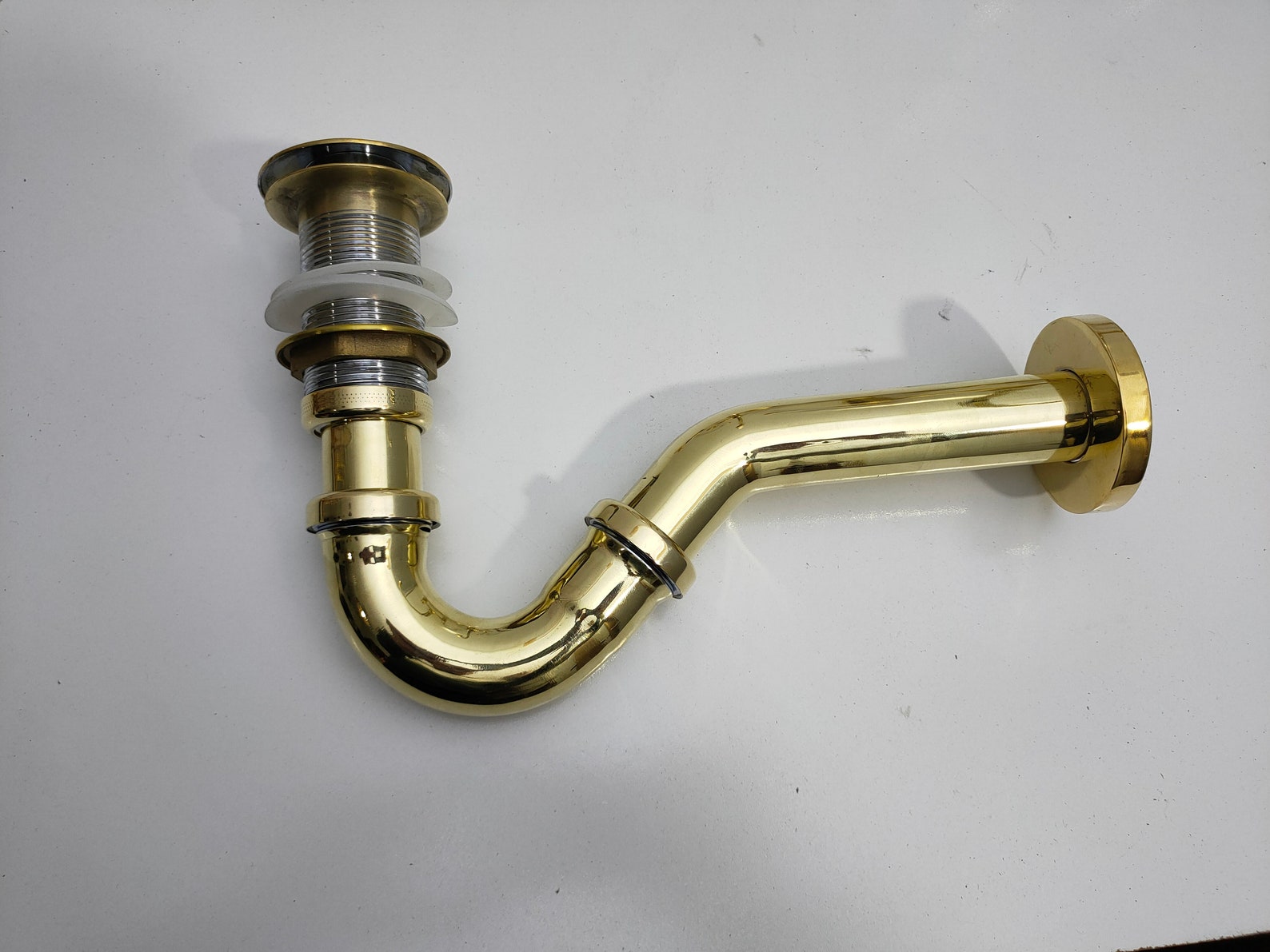 Unlacquered Brass P-Trap