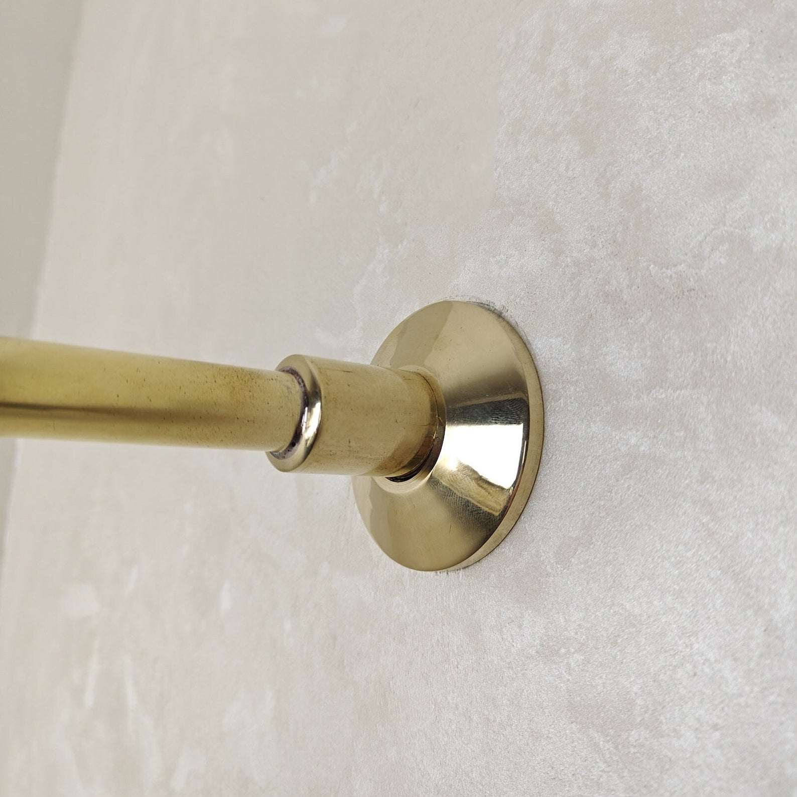 Unlacquered Brass Shower System - Brasspure