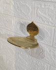 Unlacquered Brass Soap Holder - Brasspure