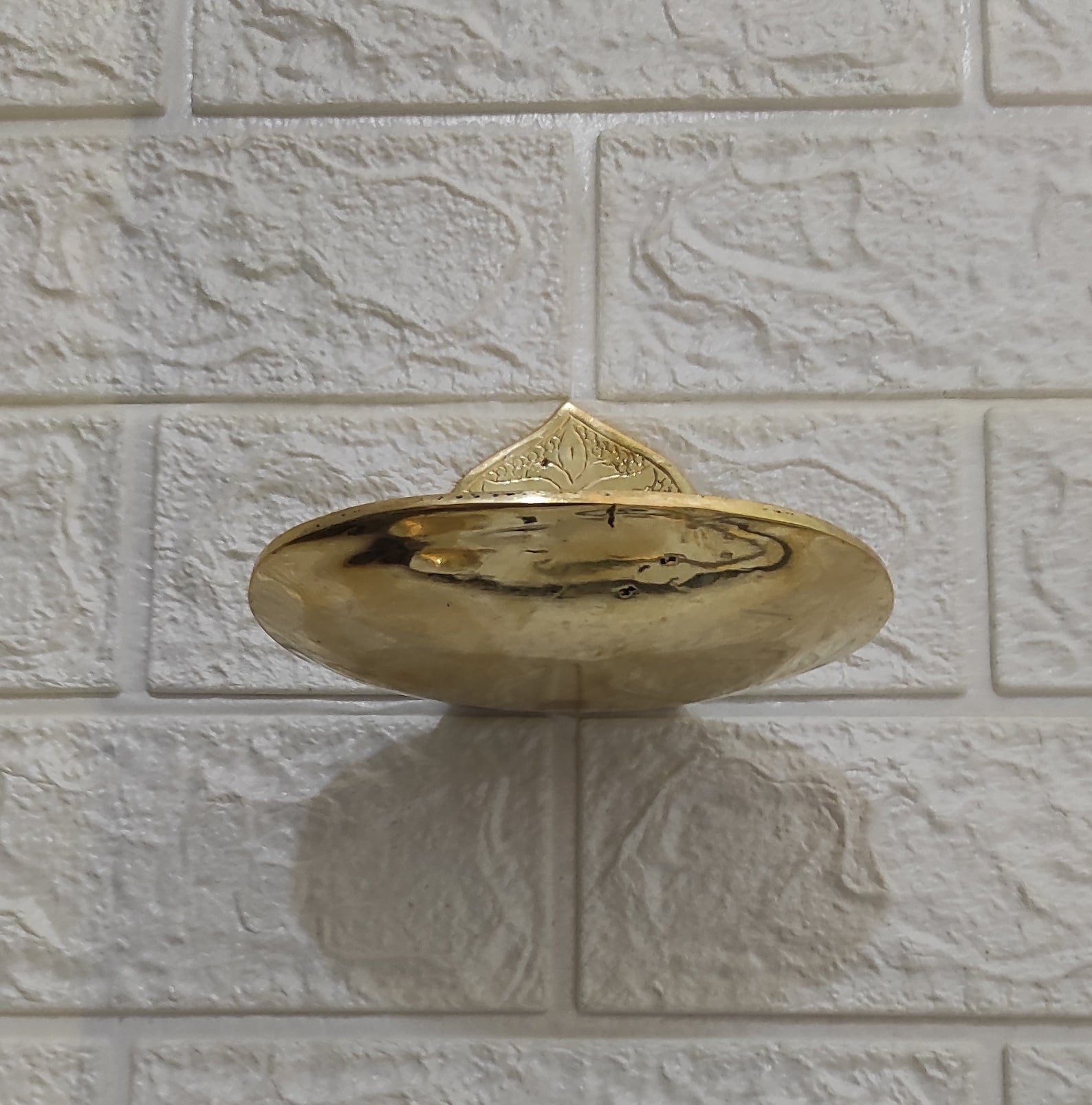 Unlacquered Brass Soap Holder - Brasspure