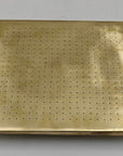 Unlacquered Brass Square Shower Head - Brasspure