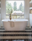 Unlacquered Brass Tub Faucet With handheld - Brasspure