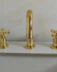 Unlacquered Brass Vanity Faucet - Brasspure