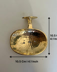 Unlacquered Brass Wall Mount Soap Dish - Brasspure