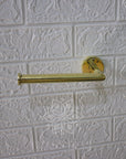 Unlacquered Brass Wall Mount Toilet Paper Holder - Brasspure