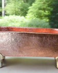 unlacquered bathtub copper