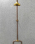 Unlacquered Solid Copper Shower - Brasspure