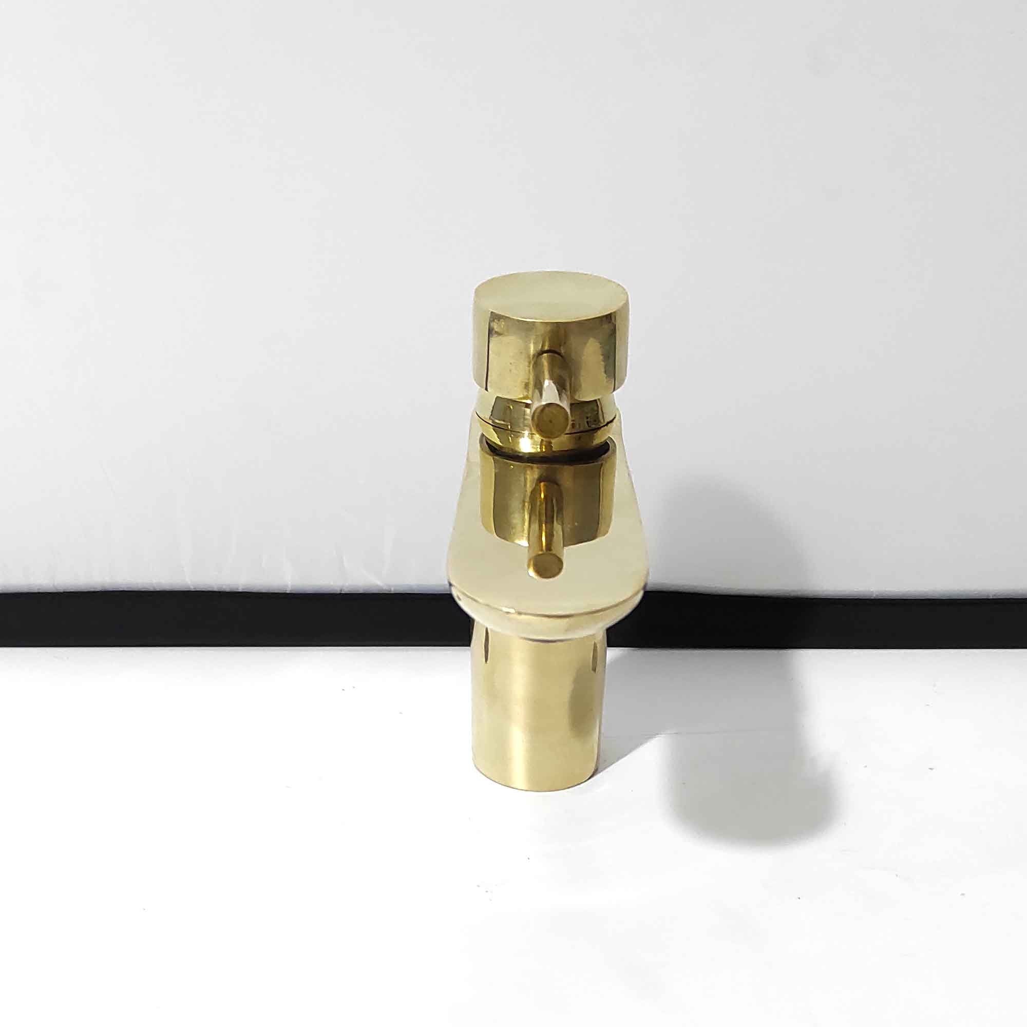 Unlaquered Brass Bathroom Faucet - Brasspure