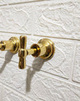 Wall Mounted Sink Faucet - Brasspure