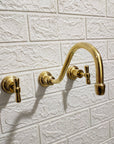 Wall Mounted Sink Faucet - Brasspure