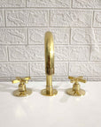 Widespread Bathroom Faucet Sink - Brasspure
