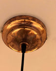 Hammered Solid Copper Pendant Light