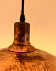 Hammered Solid Copper Pendant Light