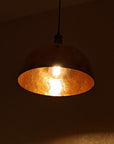 Hammered Solid Copper Pendant Light