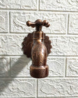 Handmade Brass Water - Tap - Copper finish - Brasspure