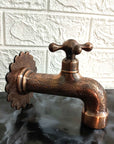 Handmade Brass Water - Tap - Copper finish - Brasspure