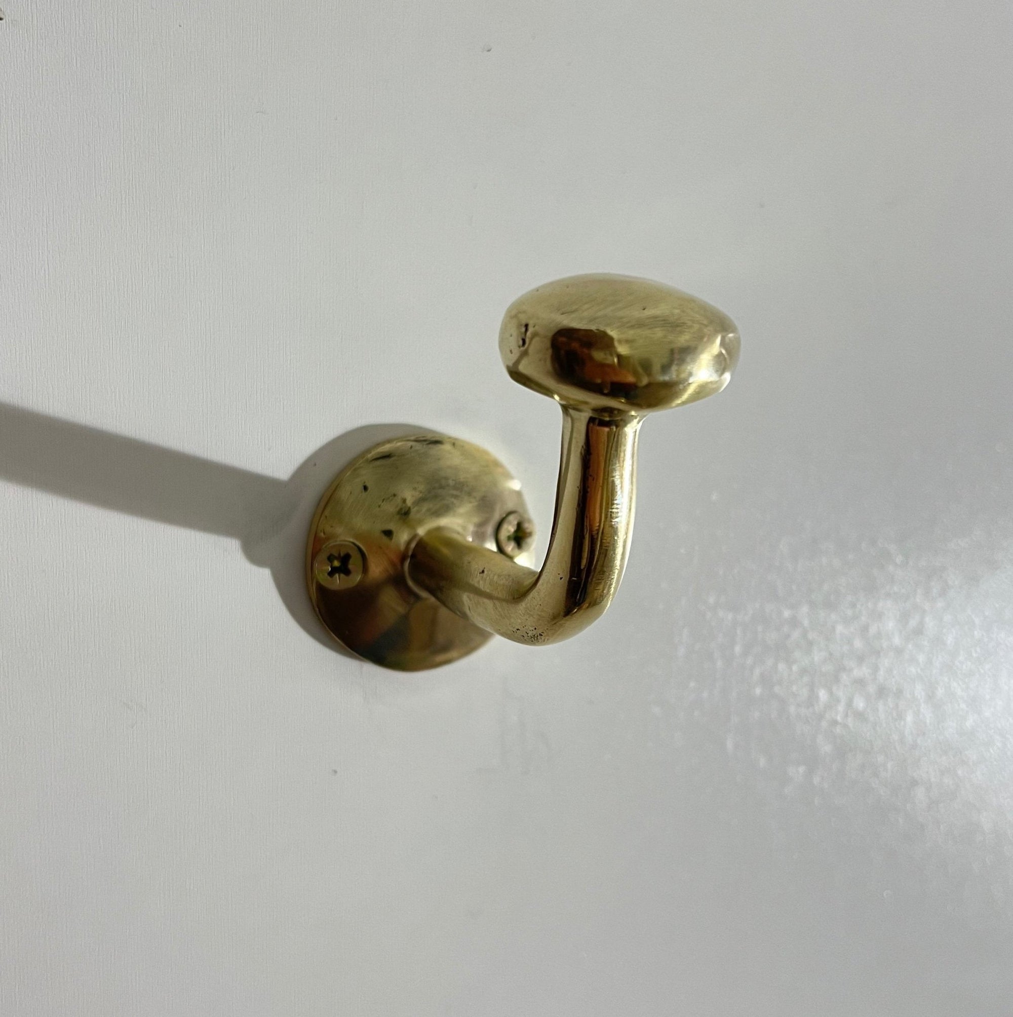 Handracfted Brass Hooks - Brasspure