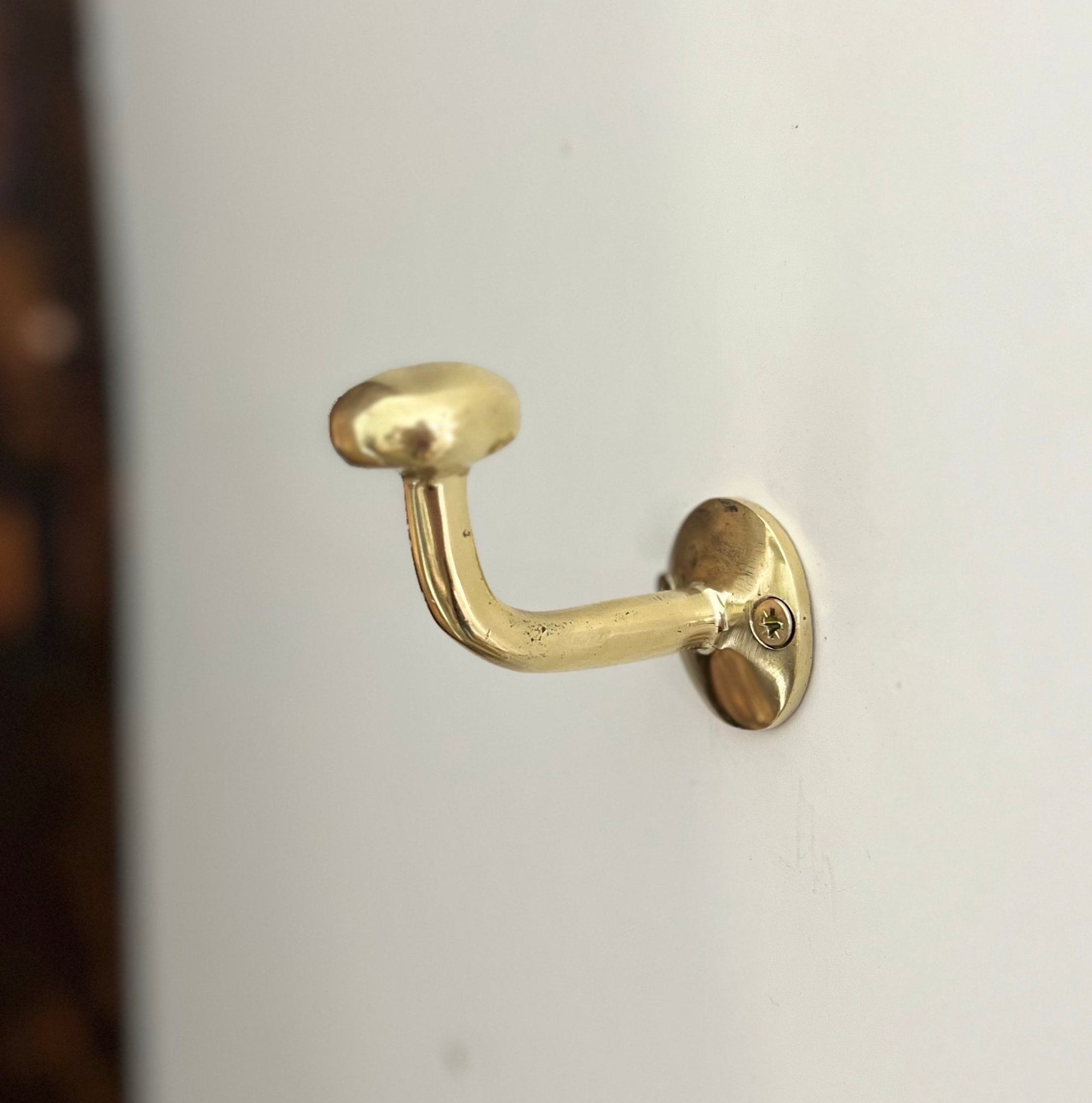 Handracfted Brass Hooks - Brasspure