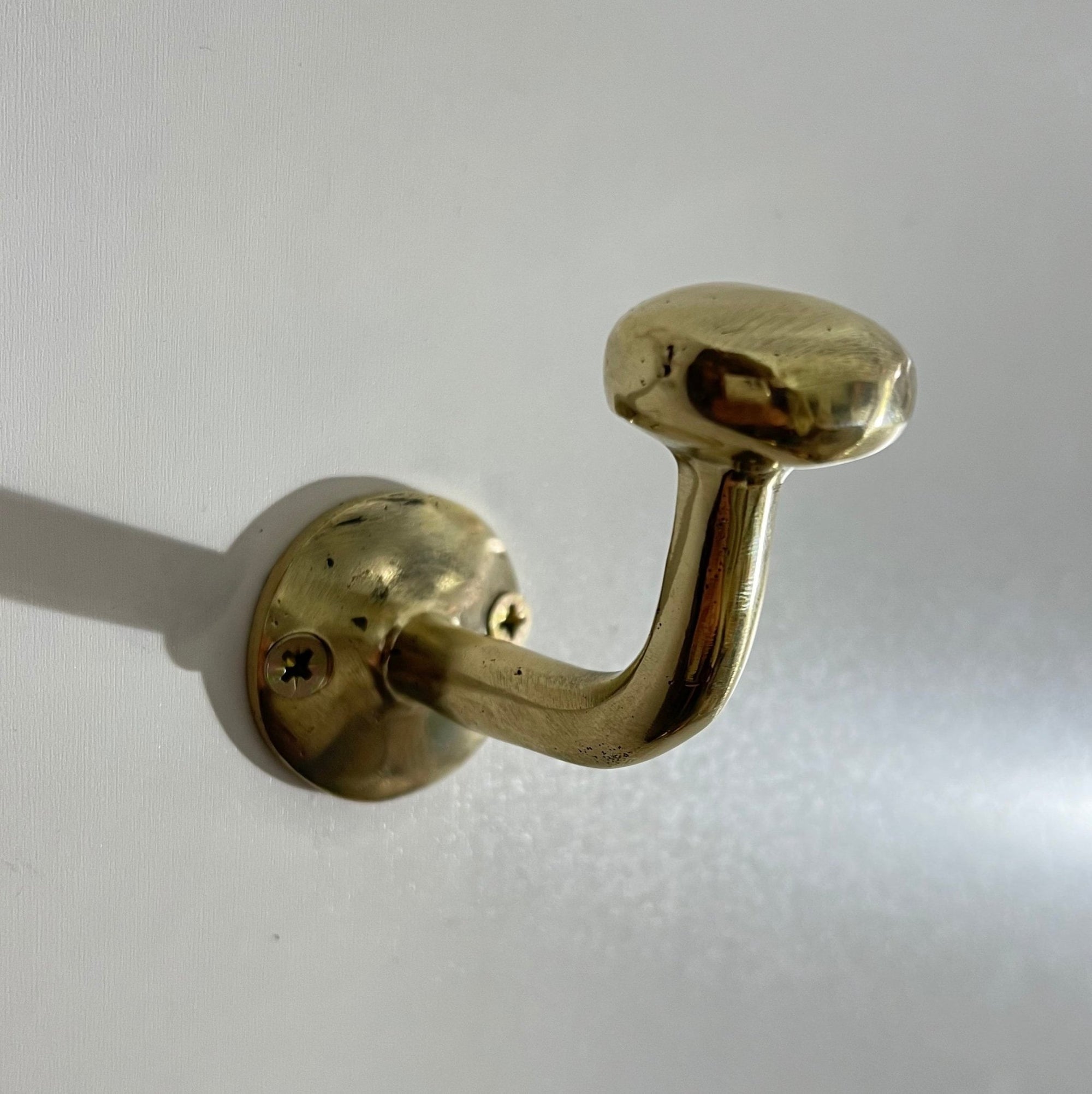 Handracfted Brass Hooks - Brasspure