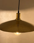 Unlacquered Brass Ceiling Pendant Light