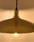 Unlacquered Brass Ceiling Pendant Light