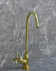 Unlacquered Brass Cold Water