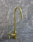 Unlacquered Brass Cold Water