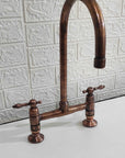 Moroccan Copper Bridge Faucet  Kitchen Faucets