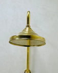 Unlacquered Brass Rain Shower