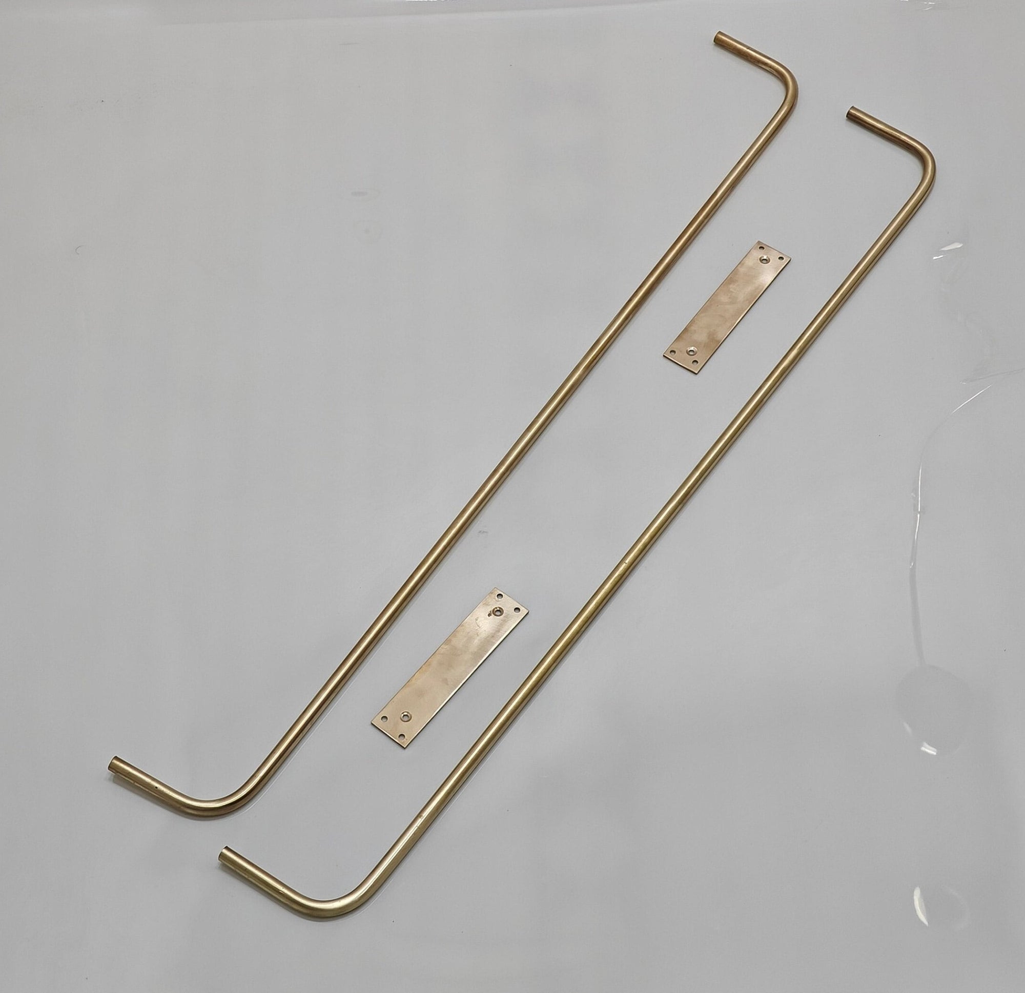 Unlacquered Brass Towel Rack